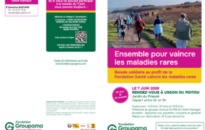 Randonnée au profit des maladies rares - Usson du Poitou - Dimanche 7 juin