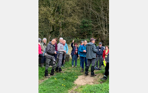 14/03/2026 - Normale à Chiré en Montreuil animée par Annie G. - Photo Josette V. - Pause au bord de l'Auxance au moulin de Paluau.