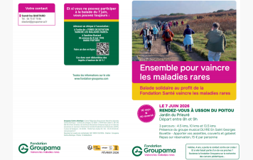 Randonnée au profit des maladies rares - Usson du Poitou - Dimanche 7 juin