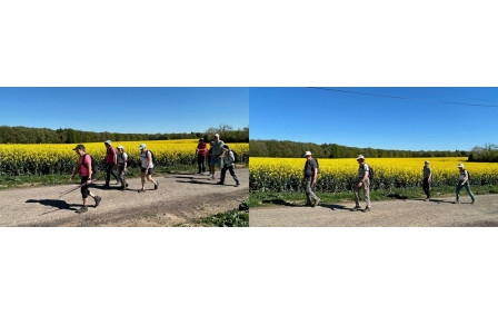 08/04/2026 - Rando normale animée par Annie G. à Vouneuil-sous-Biard - Photo Joël F.