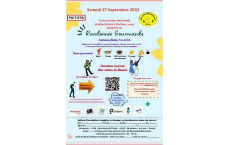 Randonnée gourmade - Montmidi - Samedi 27 septembre.